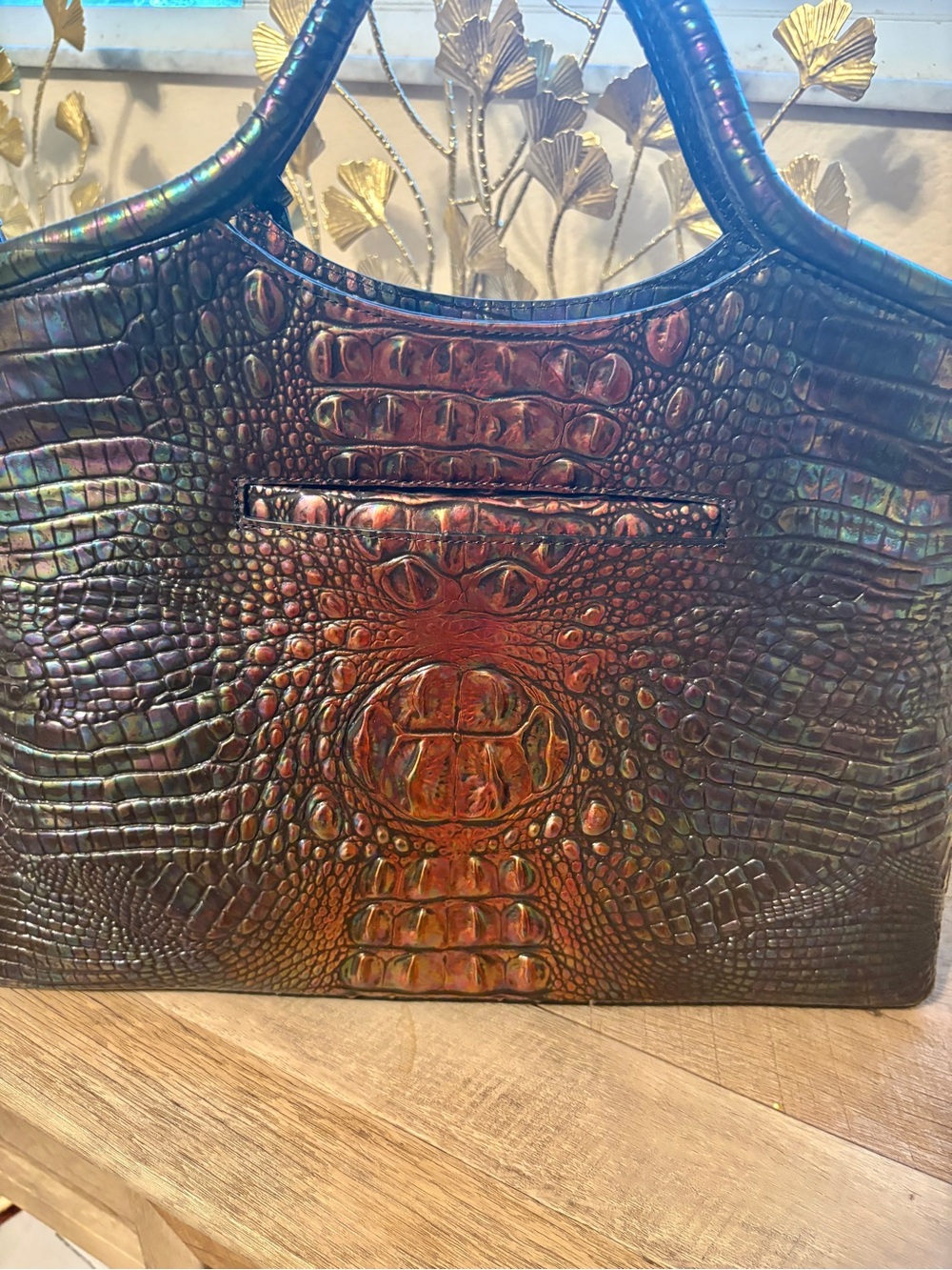 Brahmin Elaine Black Pearl NWT - Picture 4 of 11